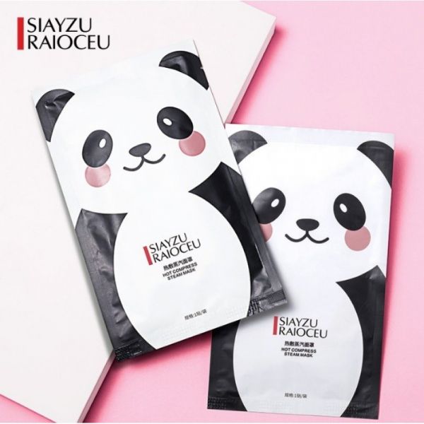 STEAM MASK PANDA "HOT COMPRESS STEAM MASK" SIAYZU RAIOCEU